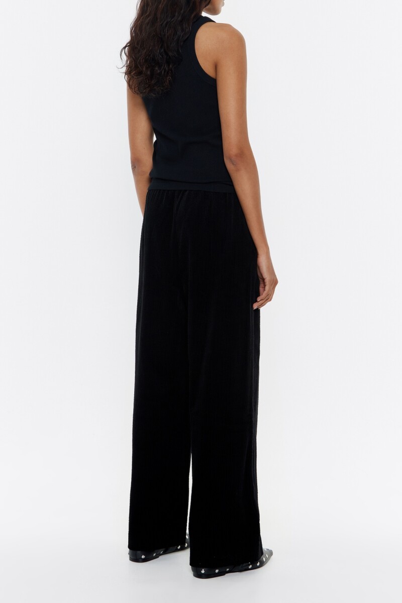 PANTALÓN JOGGER PANA Negro