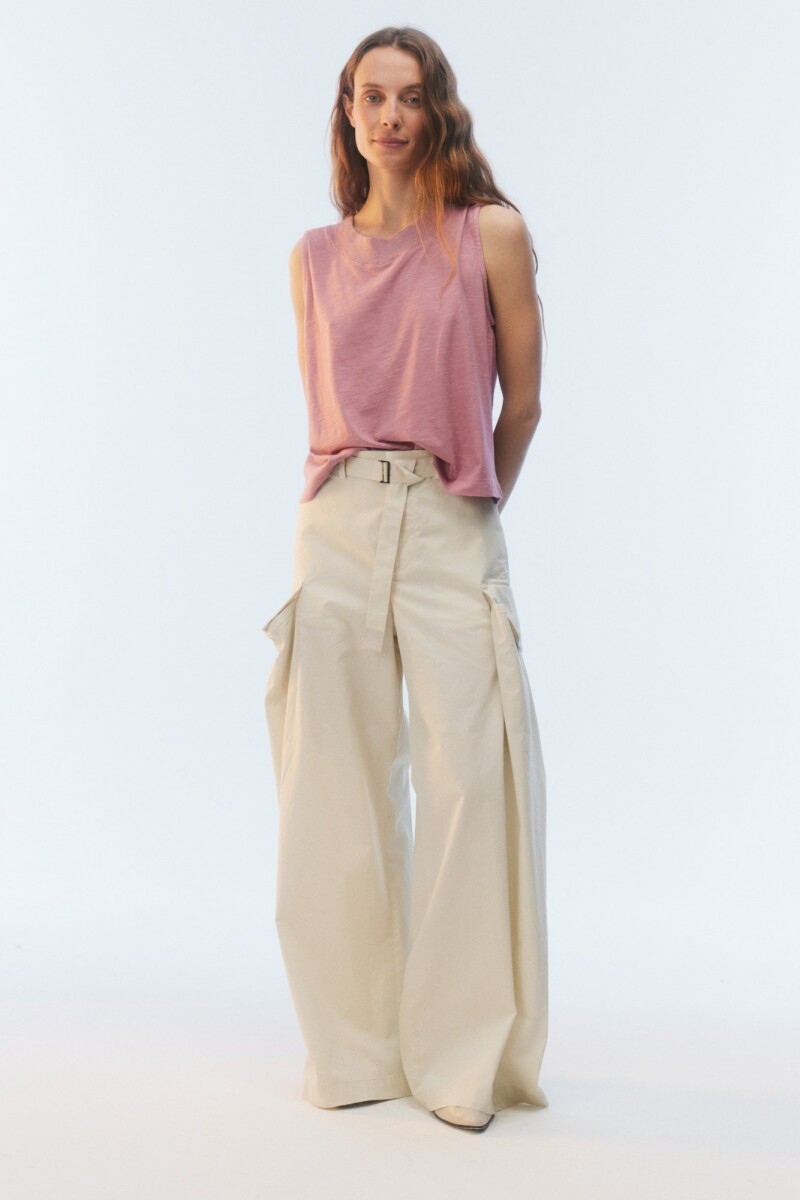 MUSCULOSA PARIS Rosa Viejo