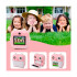 Camara Fotos Intantil Impresion Instantanea Digital Video Variante Color Rosa