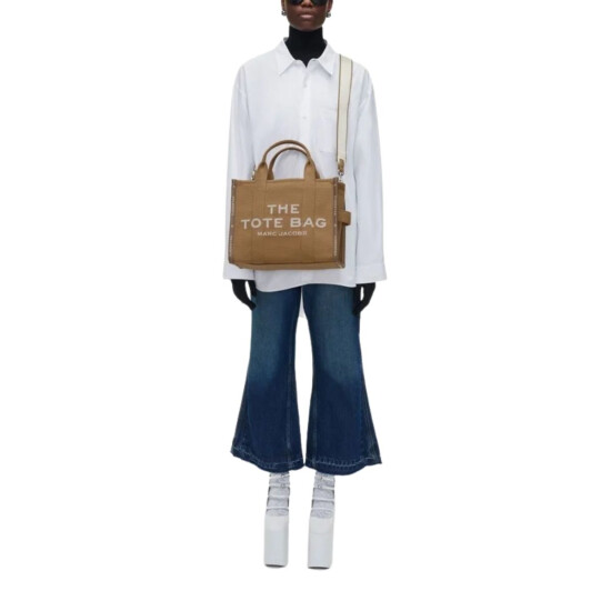 MARC JACOBS - THE MEDIUM TOTE,CAMEL 0