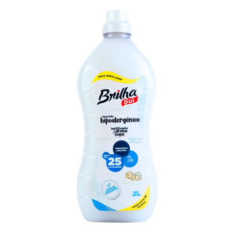 SUAVIZANTE BRILHASUL 2L HIPOALERG/BLANCO SUAVIZANTE BRILHASUL 2L HIPOALERG/BLANCO