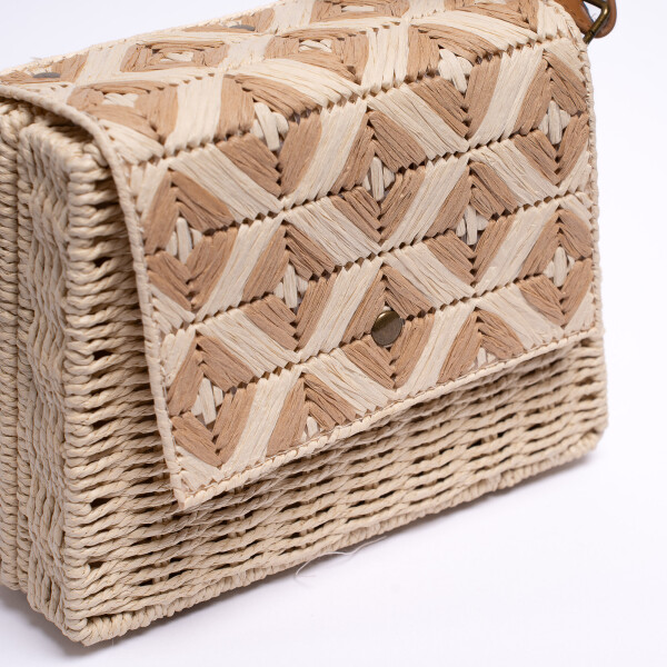 BANDOLERA MADEIRA BEIGE BANDOLERA MADEIRA BEIGE