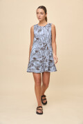 VESTIDO DOIA Celeste