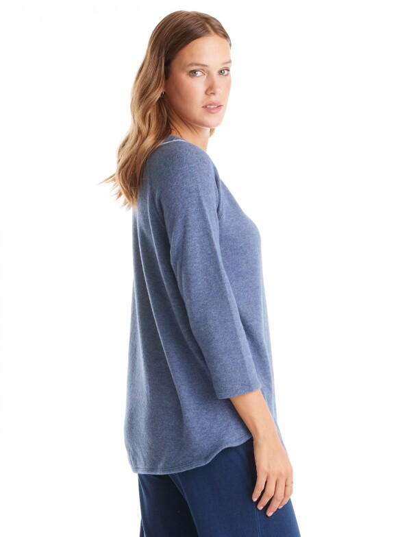 Buzo Soft Keyhole AZUL