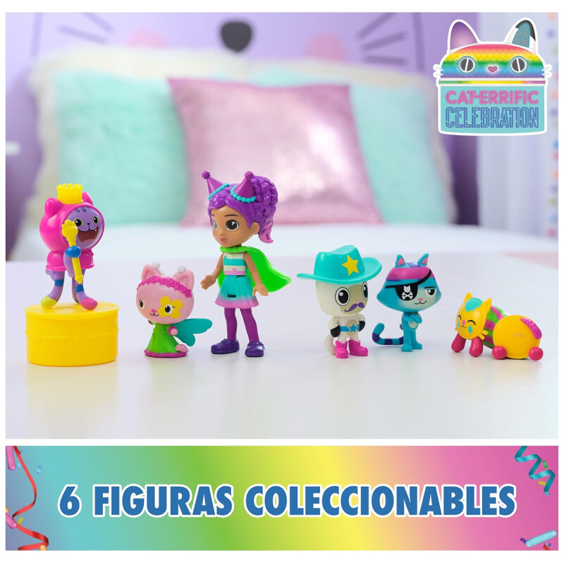 Set de figuras Celebración La Casa de Muñecas de Gabby Set de figuras Celebración La Casa de Muñecas de Gabby