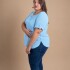 Remera Bruselas Celeste