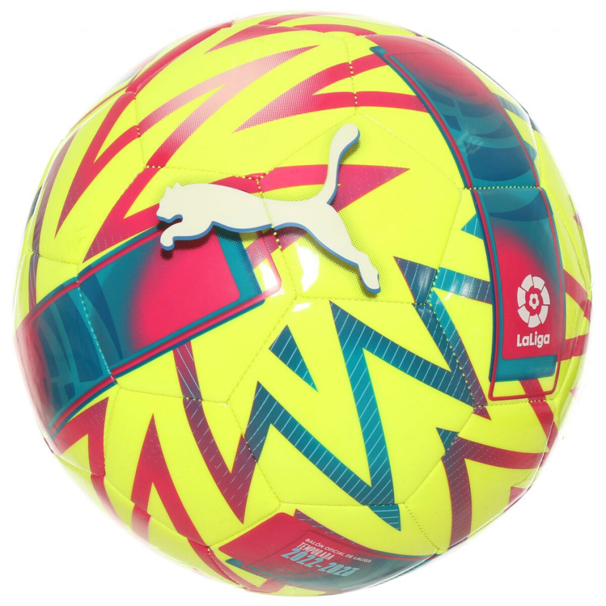 Pelota Puma La Liga Puma - Amarillo - Verde - Púrpura 