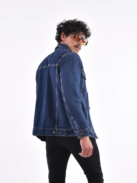 CAMPERA GIANLUCA AZUL OSCURO