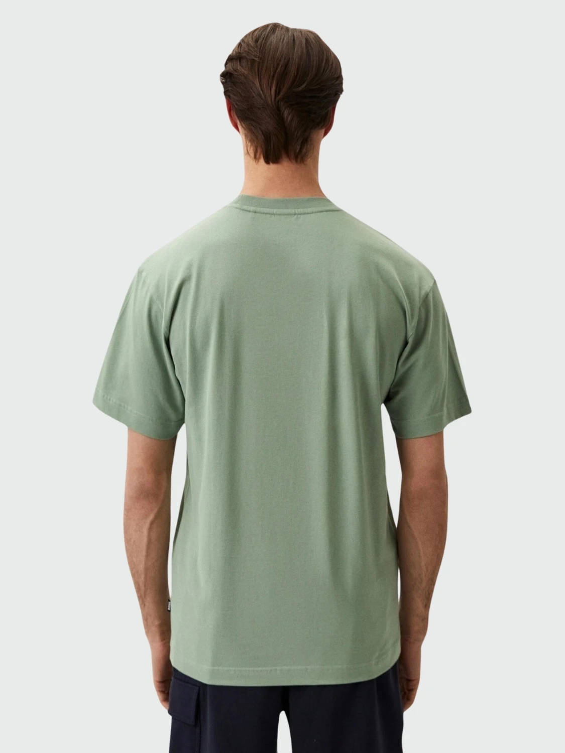 BOSS - Remera regular fit de algodón, TESSIN Verde Claro