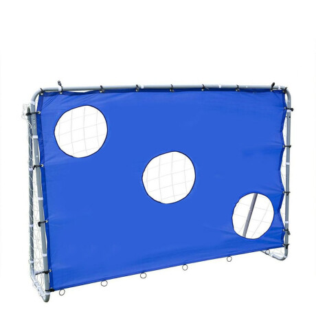 Arco De Fútbol De Hierro + Red + Entrenador 130x60cm Arco De Fútbol De Hierro + Red + Entrenador 130x60cm