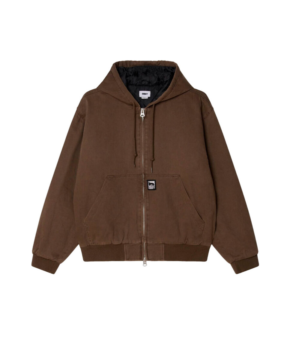 OBEY RANDY ZIP UP HOOD 