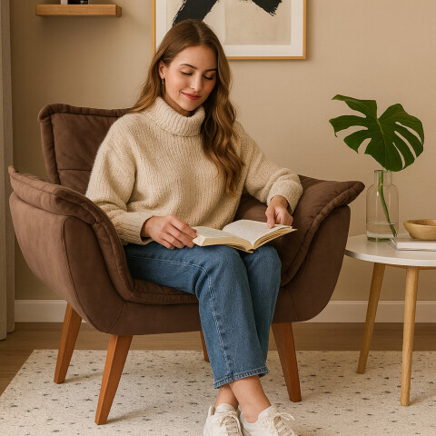 SILLON Butaca EROS Poltrona con asiento y espaldar de espuma revestido en terciopelo - Jolie 11 SILLON Butaca EROS Poltrona con asiento y espaldar de espuma revestido en terciopelo - Jolie 11