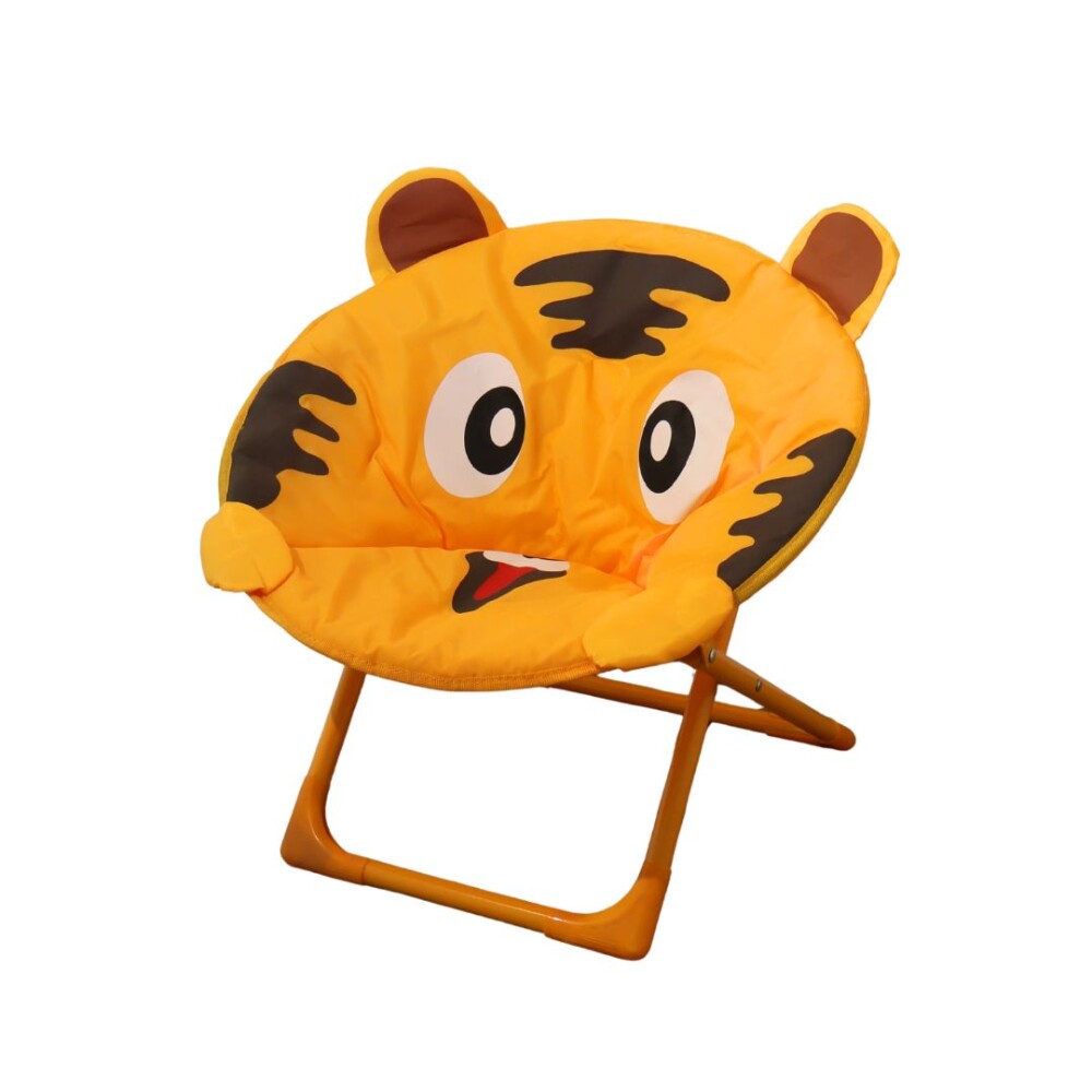 Silla Honguito Infantil Plegable de Metal Tigre