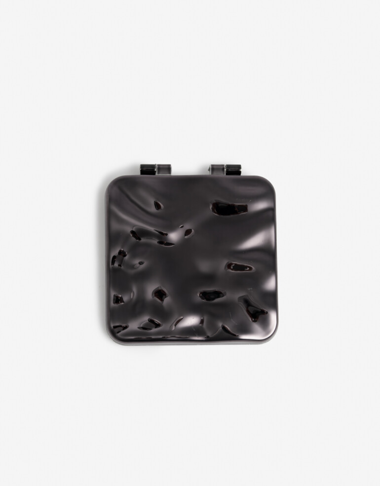 Espejos de cartera Espejo Plegable De Cartera - Plateado Hematite