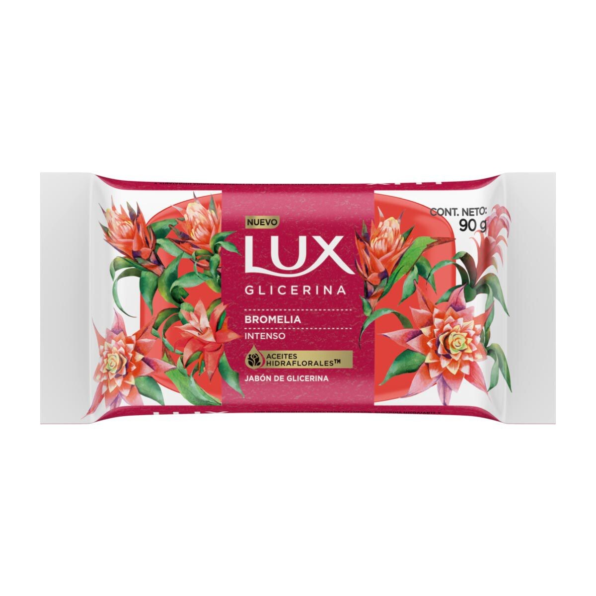 LUX JABON GLICERINA BROMELIA x 90gr 