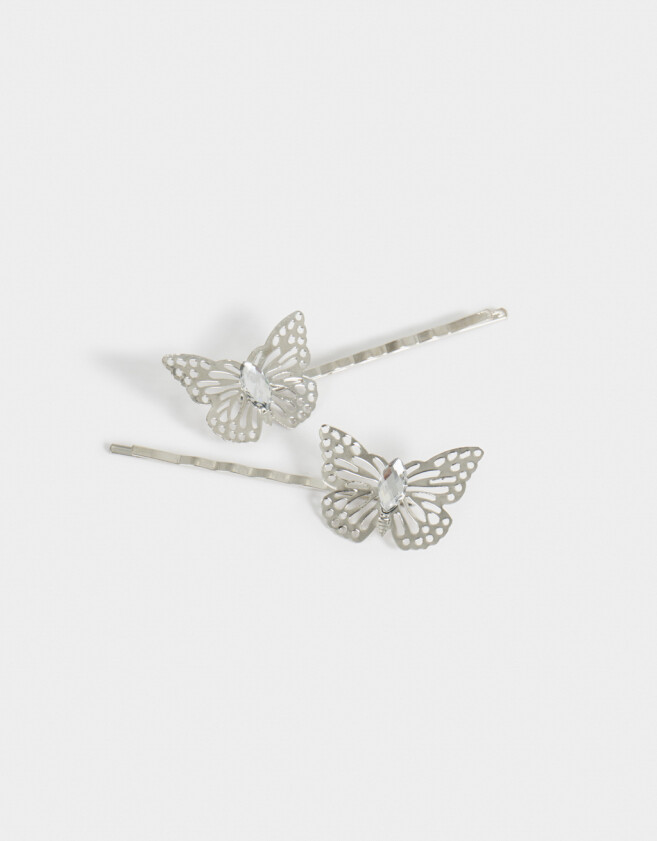 Horquillas Set Mariposa Set De Horquillas - Combinacion Bicolor