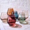 Juego de 6 vasos de cristal Juego de 6 vasos de cristal
