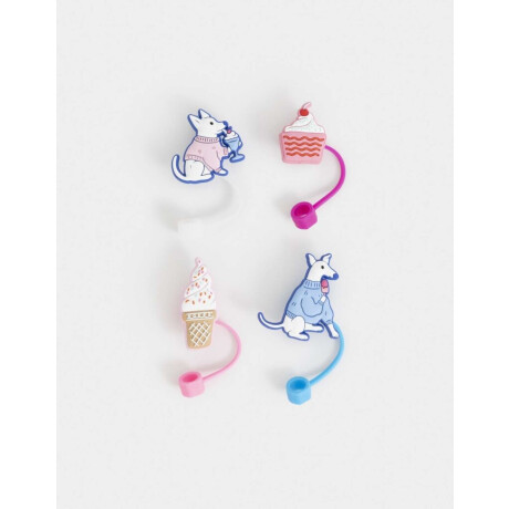 Set De Toppers Para Sorbetes Combinacion Multicolor