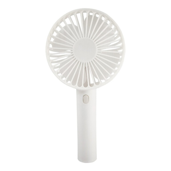 Mini Ventilador Usb De Mano Portátil O De Mesa Recargable Variante Color Blanco