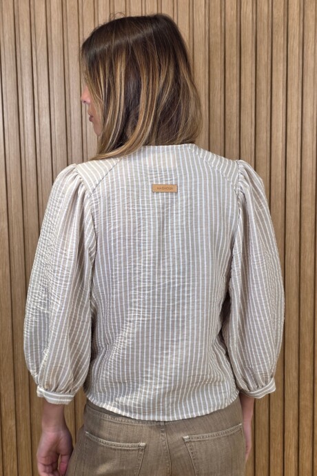 Camisa Sandía Raya Beige