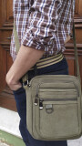 MORRAL CANVAS ELBRÚS VERDE MILITAR