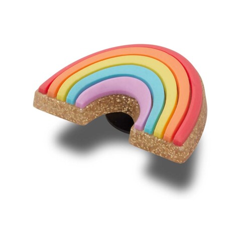 Jibbitz Pastel Glitter Rainbow Multicolor