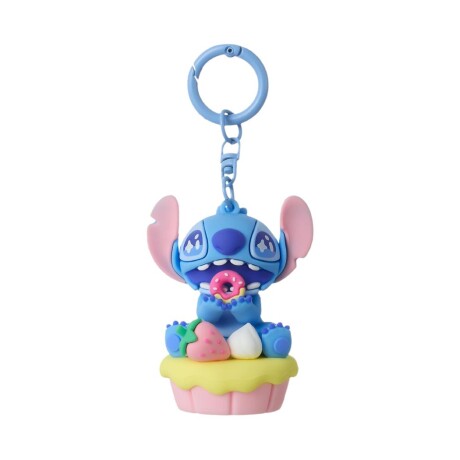 Llavero 3D cupcake Stitch