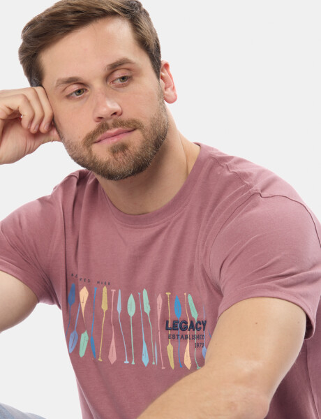 REMERA ESTAMPADA Rosado