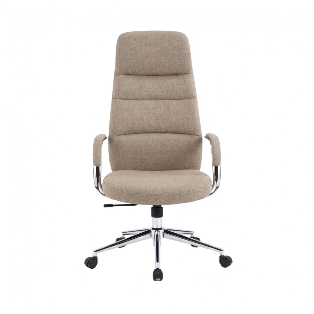 Silla de oficina Cromada 4 Posiciones - Le Mans Marrón