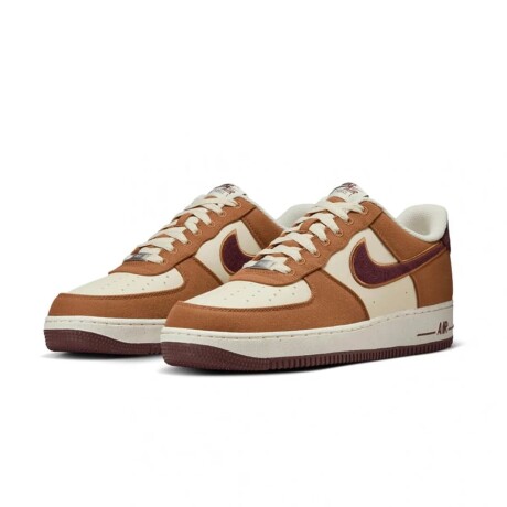 CHAMPION NIKE HOMBRE MODA AIR FORCE 1 '07 BRITISH TAN S/C