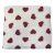 Toalla de Mano Estampada Prisma 100% Algodón 50 x 80 cm Blanco / Corazón Rojo