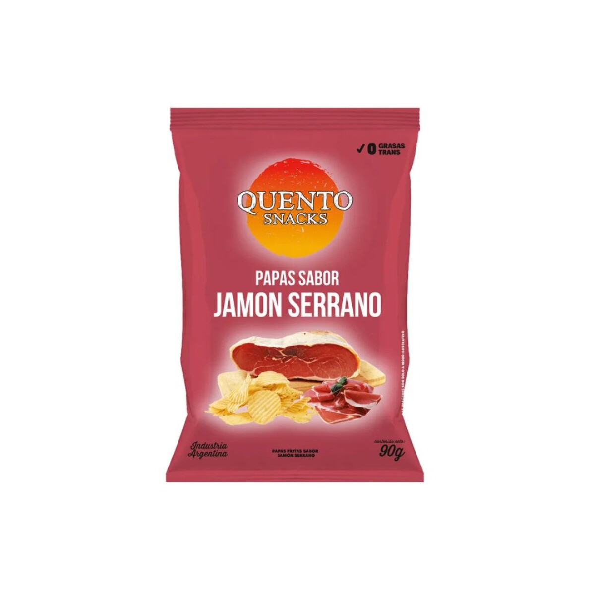PAPAS QUENTO 90GRS JAMON SERRANO 