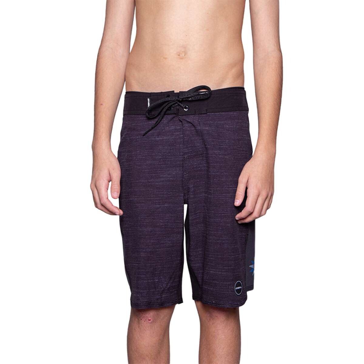 Boarshort Oneill Hyperfreak Heat Panel Niño - Negro 