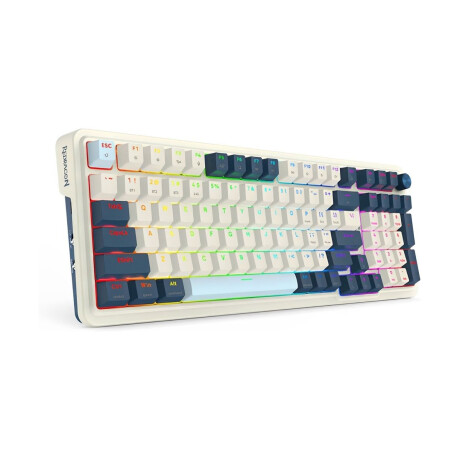 Teclado Gamer Redragon Eisa Max K686 RGB White Black Teclado Gamer Redragon Eisa Max K686 RGB White Black