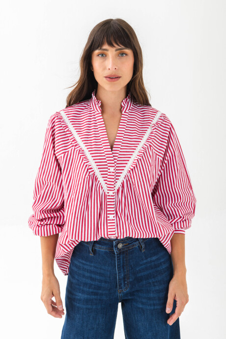 Camisa Roma Rojo