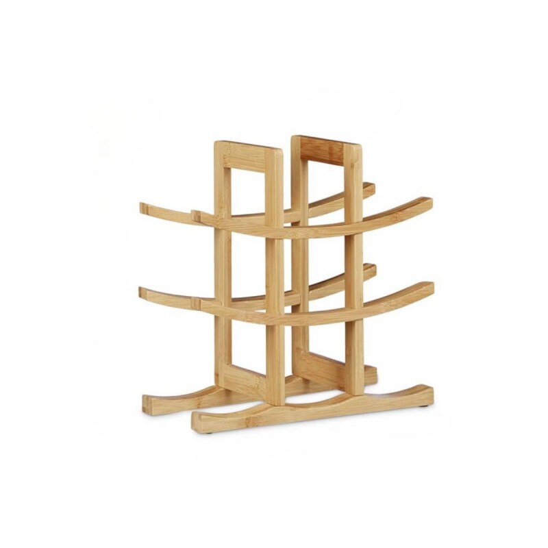 Vinera Soporte Madera bambú para 9 botellas de vino Vinera Soporte Madera Bambú Para 9 Botellas De Vino