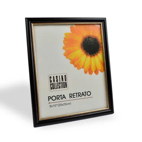 PORTARRETRATO PLASTICO MARCO NEGRO 28X23X1CM PARA FOTO 20X25CM 26949 PORTARRETRATO PLASTICO MARCO NEGRO 28X23X1CM PARA FOTO 20X25CM 26949