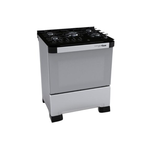 COCINA TEM SUPERGAS CELEBRATION GLASS 5H Gris