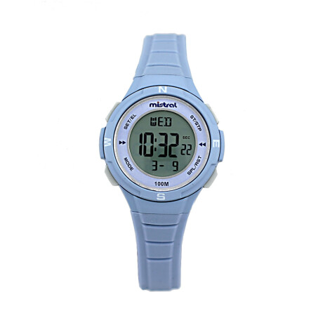 Reloj Mistral Deportivo Silicona Azul. "Producto sin caja" 0