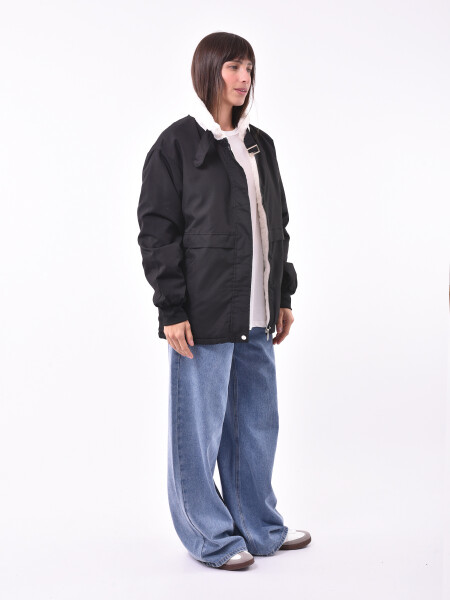 CAMPERA FRANCA NEGRO
