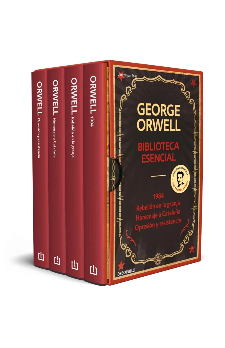 Estuche Biblioteca esencial George Orwell 