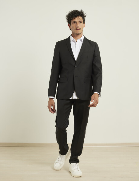 220262 TRAJE SLIM FIT HARRINGTON LABEL Negro