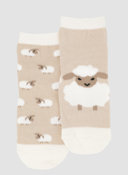 Pack x2 medias bebè con diseño con abs Variante 32