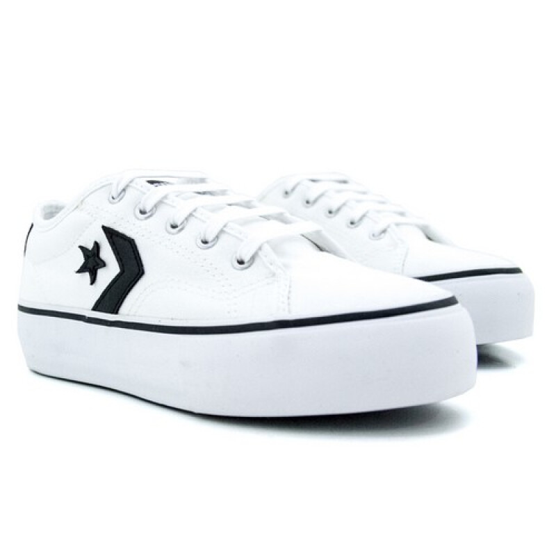 Championes CONVERSE STAR REPLAY de Unisex - 568328C Blanco-negro