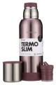 Termo Premium Slim 750ml LILA METAL