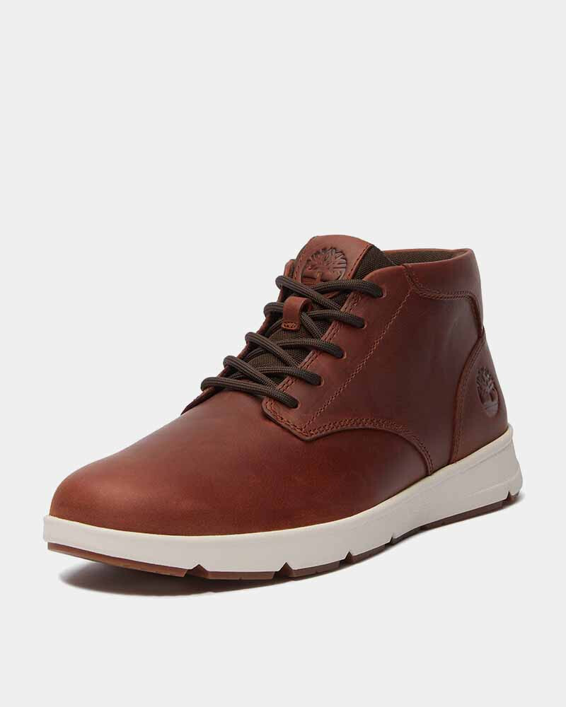 Zapatillas Parker Street Mid Hombre Rust Full Grain
