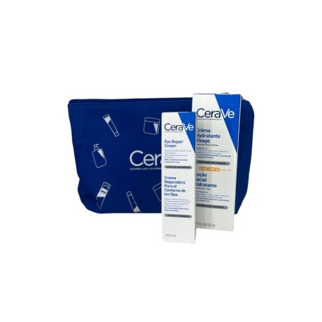 Set CeraVe rutina de hidratación facial loción SPF 30 + contorno ojos Set CeraVe rutina de hidratación facial loción SPF 30 + contorno ojos