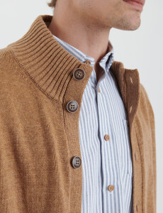 470301 CARDIGAN HARRY Camel
