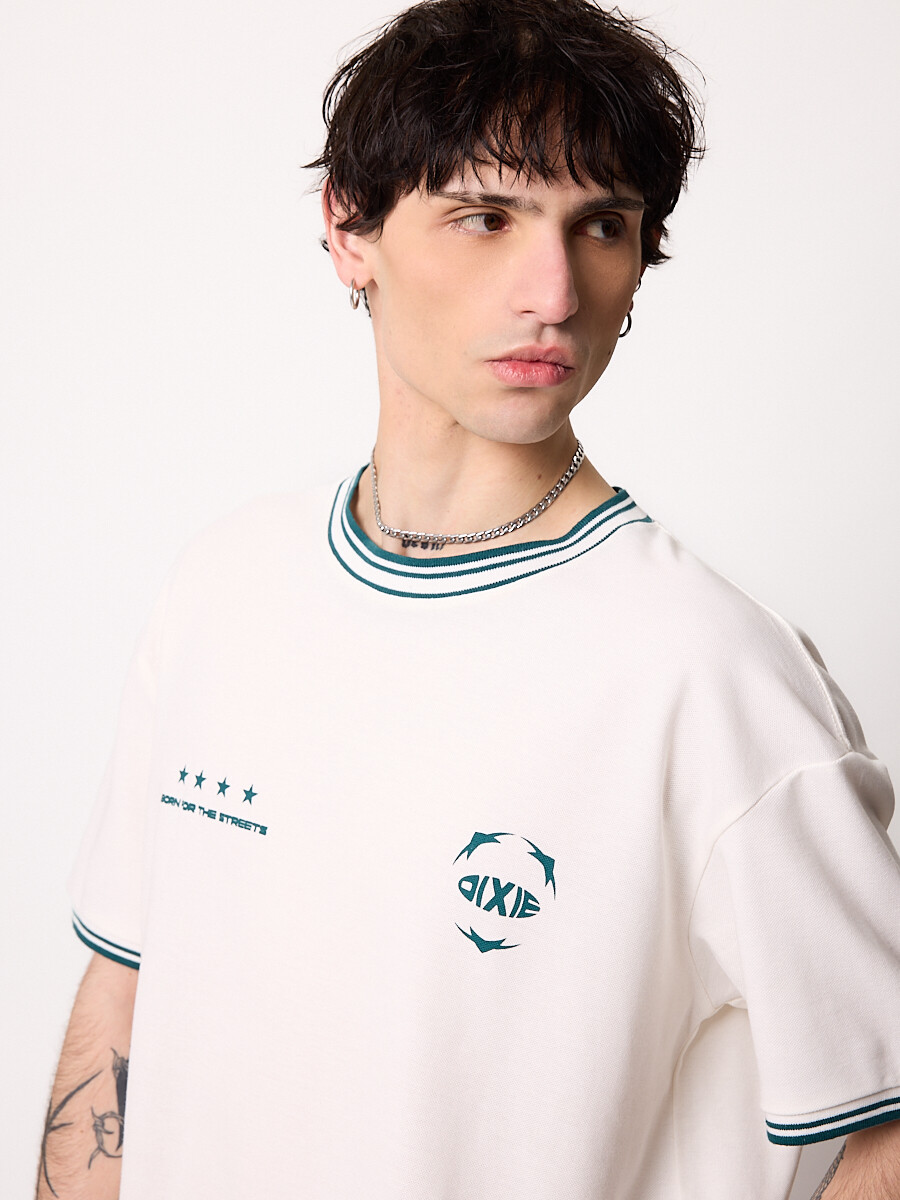 T-SHIRT M/C DELUS DIXIE Blanco