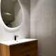 Porcelanato Blanco Nacarado 59.6X119.2Cm Piso Pared 000